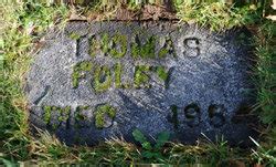 Thomas Joseph Foley Find A Grave Memorial