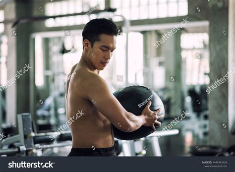 Athletic Asian Muscle Man Nude Torso Stock Photo 1444342433 Shutterstock