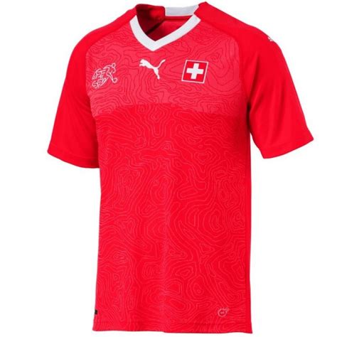 Camiseta Futbol Seleccion De Suiza Primera Puma