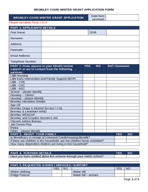 Coronavirus Ination For Grant Applicants And Grantholders Doc Template