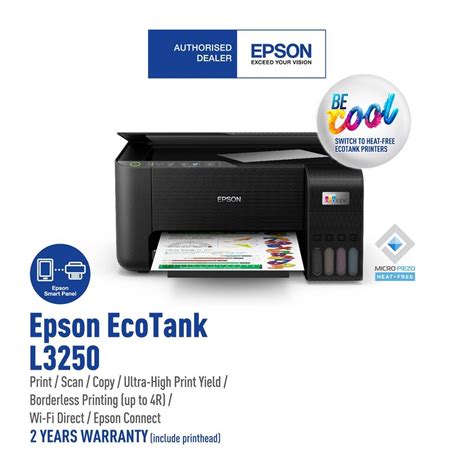 Ofiskita Epson EcoTank L3250 A4 Wi Fi All In One Ink Tank Printer