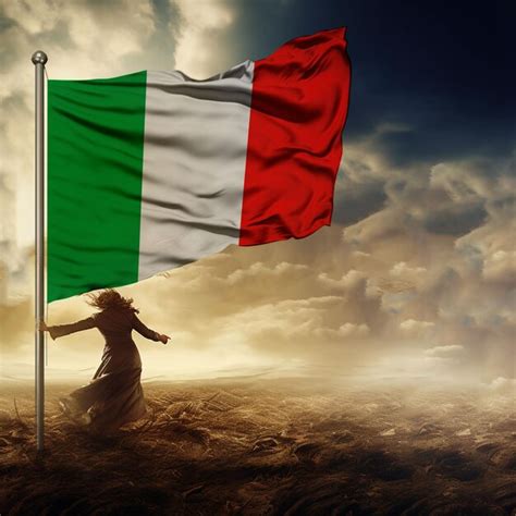 Premium Photo Italy Flag International Flag 3D Render