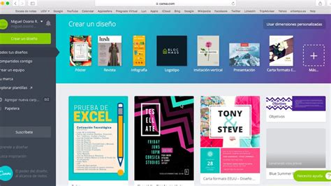 Como Crear Un Poster En Canva Youtube