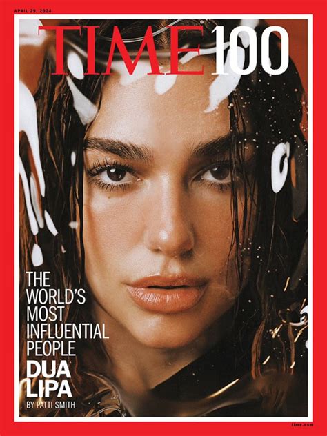 Dua Lipa Es Seleccionada Entre Las 100 Personas Más Influyentes Del Mundo Por La Revista Time