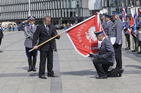 Sztandar Dla Siedleckiej Policji Tygodnik Siedlecki