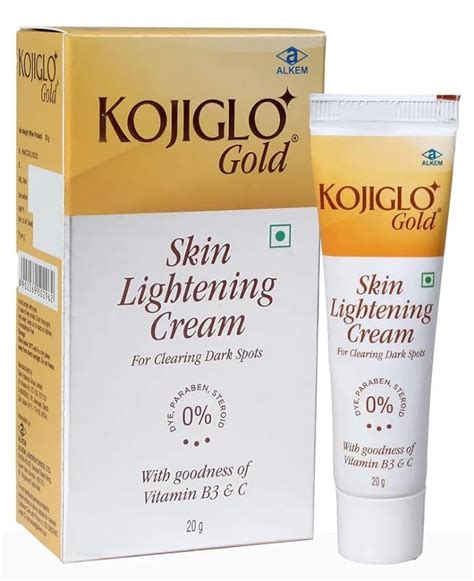 Kojiglo Gold Skin Lightening Cream G Pack Of Amazon In Beauty