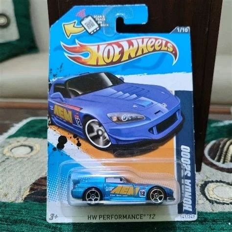 Jual Hot Wheels Honda S Biru Tampo Aem Hw Performance Shopee Indonesia