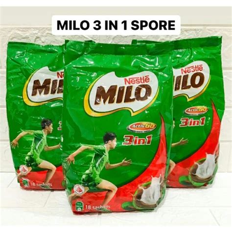 Jual Milo Singapore In Instant Sachet In Asli Original Exp