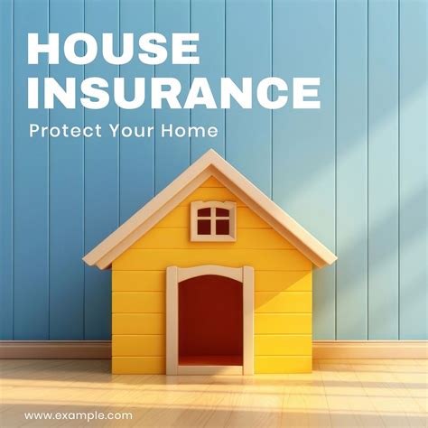 House Insurance Instagram Post Template Free Photo Rawpixel