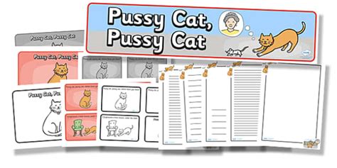 Pussy Cat Pussy Cat Resource Pack Teacher Made Twinkl