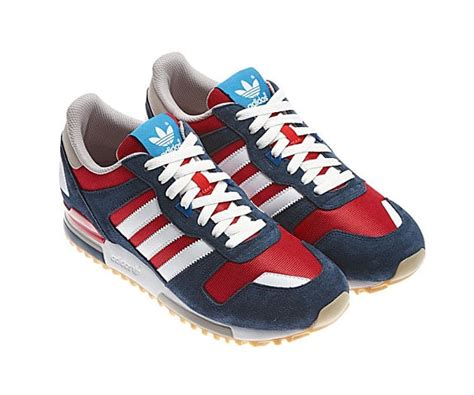 Adidas Originals ZX 700 University Red Navy Blue Running White