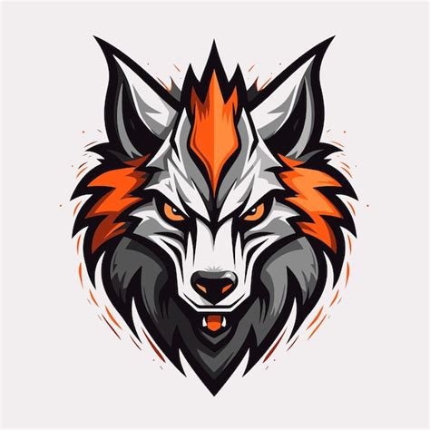 Premium Vector Wolf Mascot