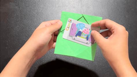 How To Make An Origami Gift Card Holder Origami Gift Card Holder