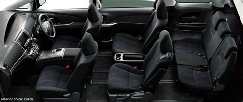 New Toyota Estima Hybrid Black Interior