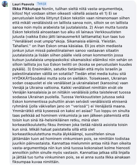 Lauri Paavola On Twitter 2 Facebookin Puolella Tuli Tyypillinen