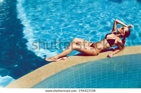 Fashion Outdoor Portrait Pretty Sexy Brunette Stock Photo Shutterstock