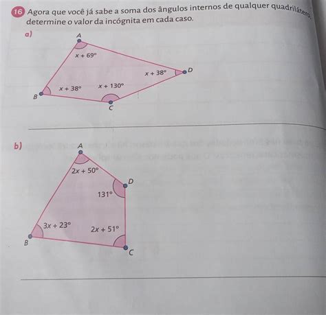 Qual é A Soma Dos ângulos Internos De Um Quadrilátero