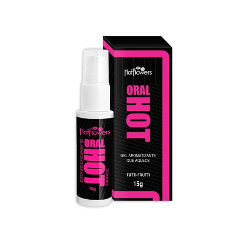 Oral Hot Gel Aromatizante Tutti Frutti Ml Hot Flowers Hot Sul Distribuidora