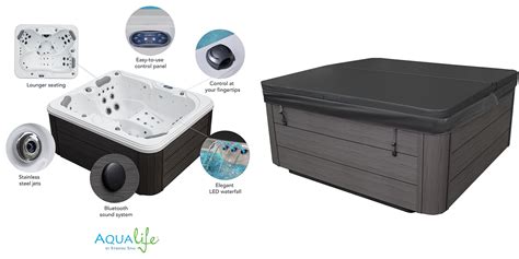 Shop The Excellence Jet Lounger Hot Tub Spa With Stereo Myhottub