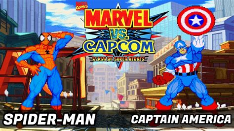 Mvc1 Spider Mancaptain America Online 2 Youtube