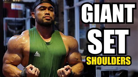 Giant Set Shoulders Workout Youtube