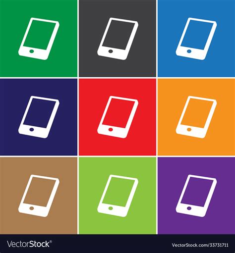 Mobile Phone Icon Royalty Free Vector Image Vectorstock