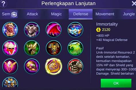 Apa Itu Item Immortal Mobile Legend Ml Dan Cara Belinya