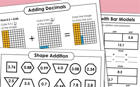 Quotes About Adding Decimals Quotesgram Worksheets Library