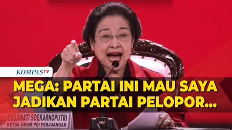 FULL Arahan Megawati Ke Kader Saat Tutup Rakernas V PDIP Hingga