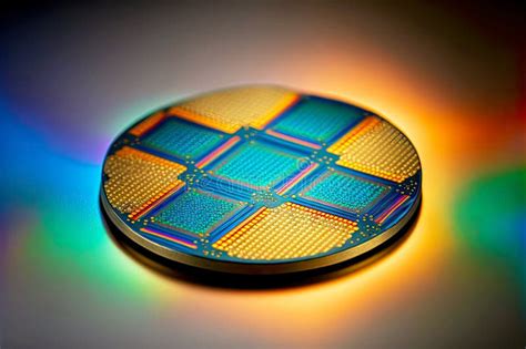 Microchip And Transistor Innovation Wafer Semiconductor Manufacturing