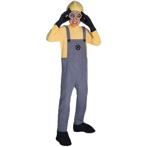 Boys Deluxe Minion Dave Costume - Walmart.com