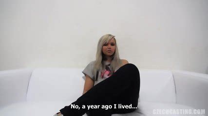 Juicy Pussy At The Casting Viktorie