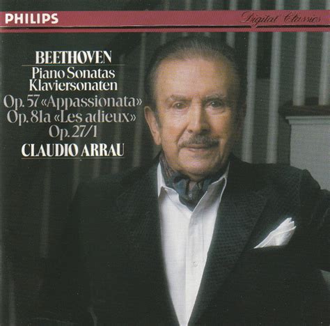 Beethoven Claudio Arrau Piano Sonatas Klaviersonaten Op 57