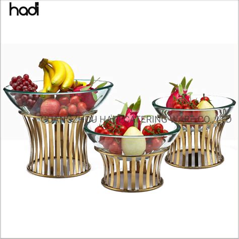 Restaurant Supply Catering Stands Food Display Risers Round Stainless