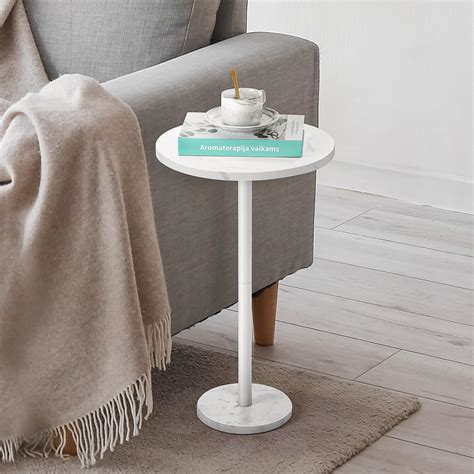Small Pedestal Drink Table at Olga Patrick blog