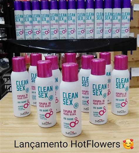 Clean Sex Espuma De Higiene Intima Kit Distribuidora Hotflowers