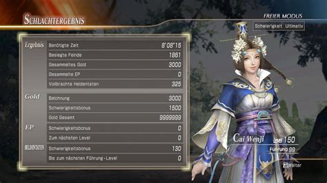 Pc Dynasty Warriors Xlce Ger Cai Wenji Youtube