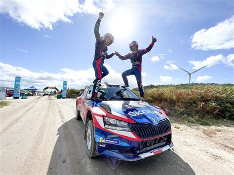 34 Rally Serras De Fafe E Felgueiras Andreas Mikkelsen Pierwszy