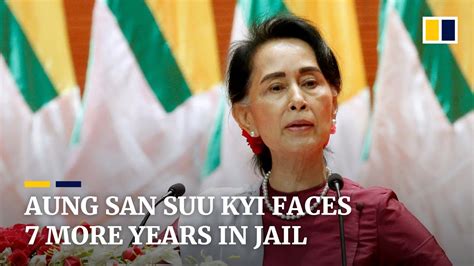 Myanmar’s Aung San Suu Kyi Sentenced To 7 More Years In Jail Faces A Combined 33 Year Term