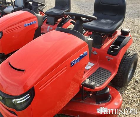 Simplicity Regent Lawn Tractor For Sale Farms