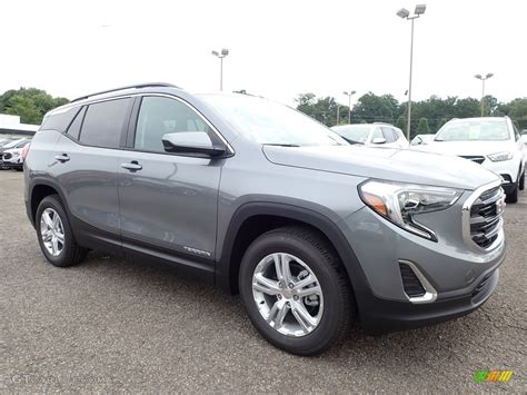 Satin Steel Metallic Gmc Terrain Sle Awd Photo