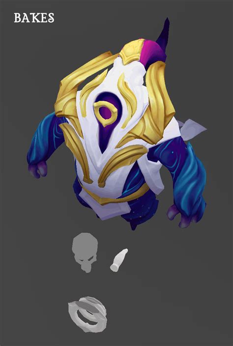 Riot Creative Contest Character Art Cosmic Bard Polycount