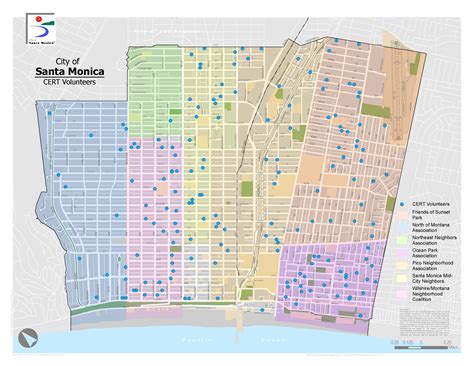 Santa Monica City Map | Cities And Towns Map