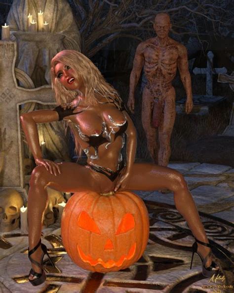Cosmics3DAngels Melody Horny Halloween