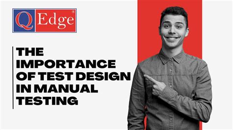 importance  test design  manual testing