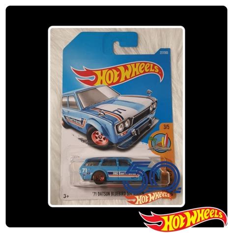 Hot Wheels 71 Datsun Bluebird 510 Wagon Shopee Malaysia