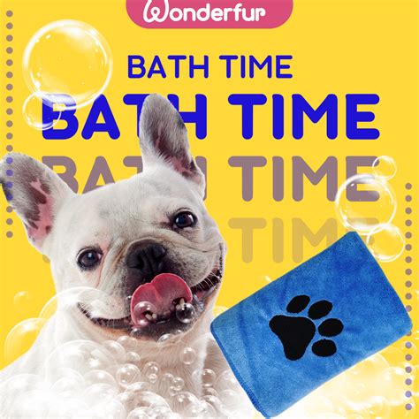 Wonderfur Towel | Spa Day Essentials for Your Superhero Pet ...