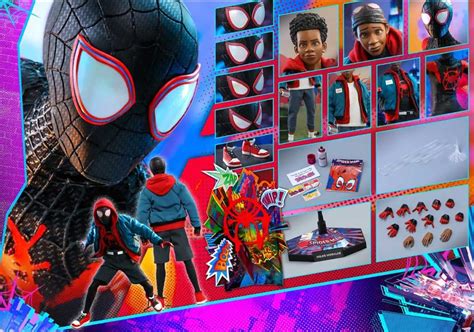 Hot Toys Spider Man Into The Spider Verse Mile Morales 1 6th Scale Collectible Figure