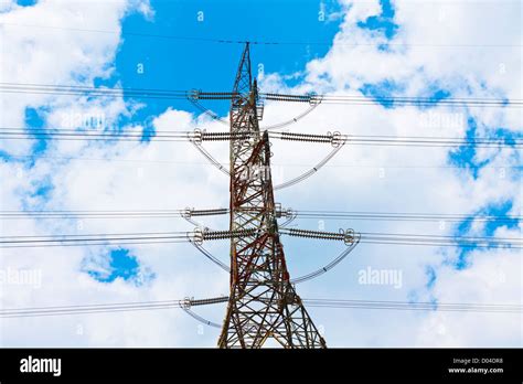 Electrical Transmission Tower Stock Photo Alamy