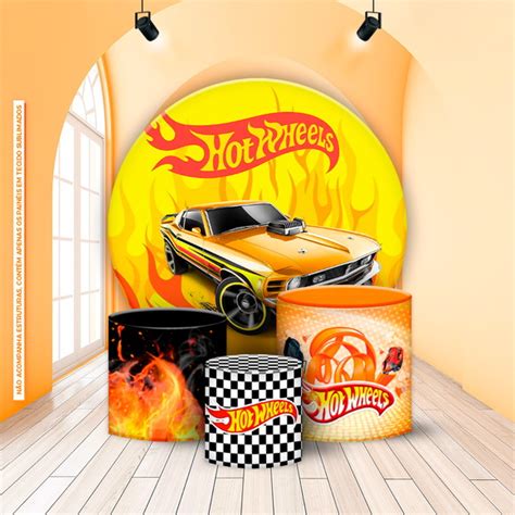 Kit Painel Redondo Trio De Cilindro Hot Weels Elo